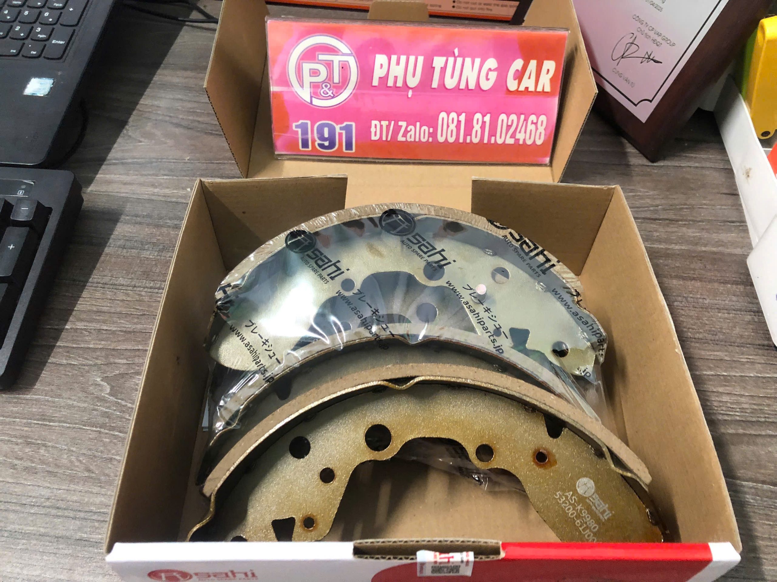 Guốc Phanh Sau Asahi