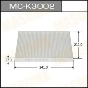Lọc Gió Điều Hòa Kia Sorento 2006-2020. Carnival 2.7, 2.9, sản xuât 06-14. Thương hiệu MASUMA ( Nhật Bản / MC-K3002 )